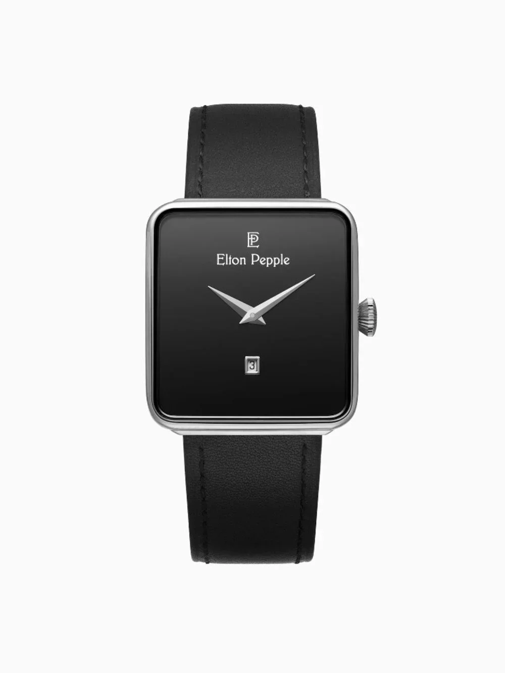 Elton Pepple His and Hers Stainless Steel Watch Box Set